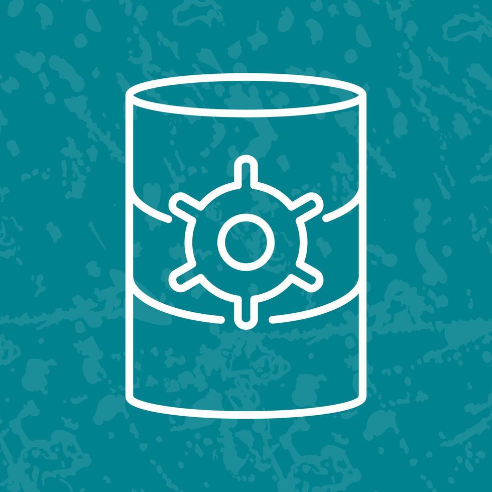 Unique Database Management Vector Icon