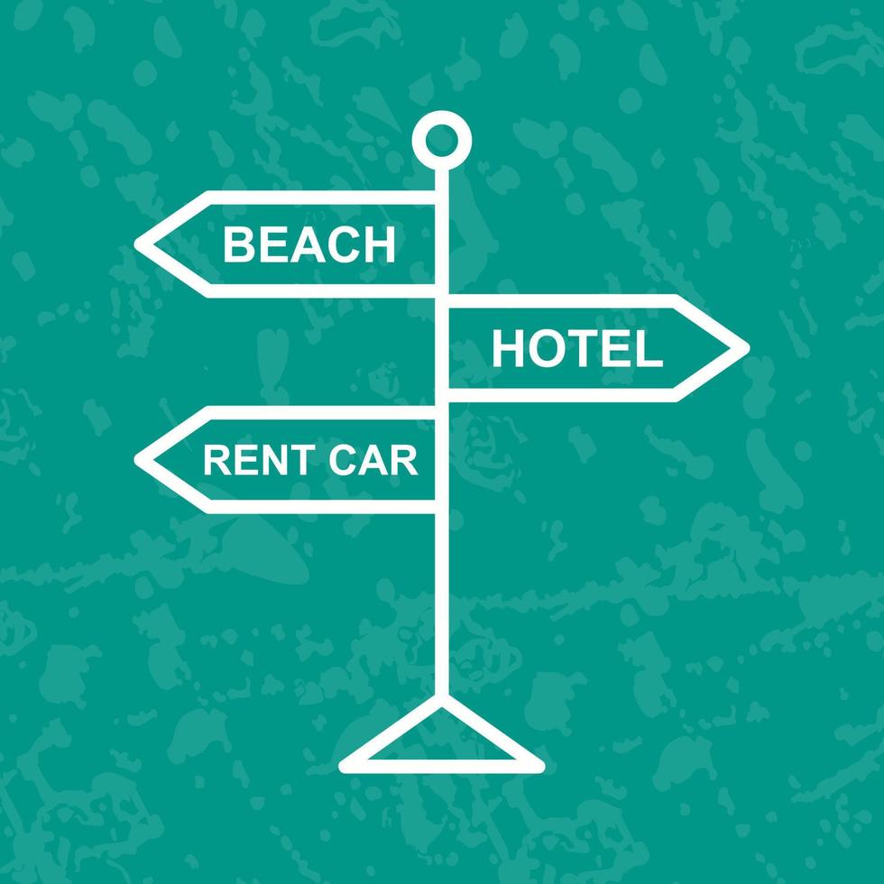 Signboard Vector Icon