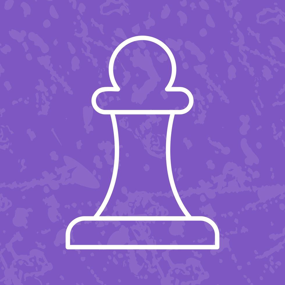 Unique Pawn Vector Icon