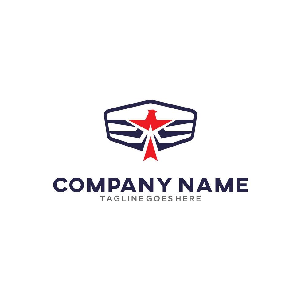 Army logo icon template. Military logo design vector illustration.