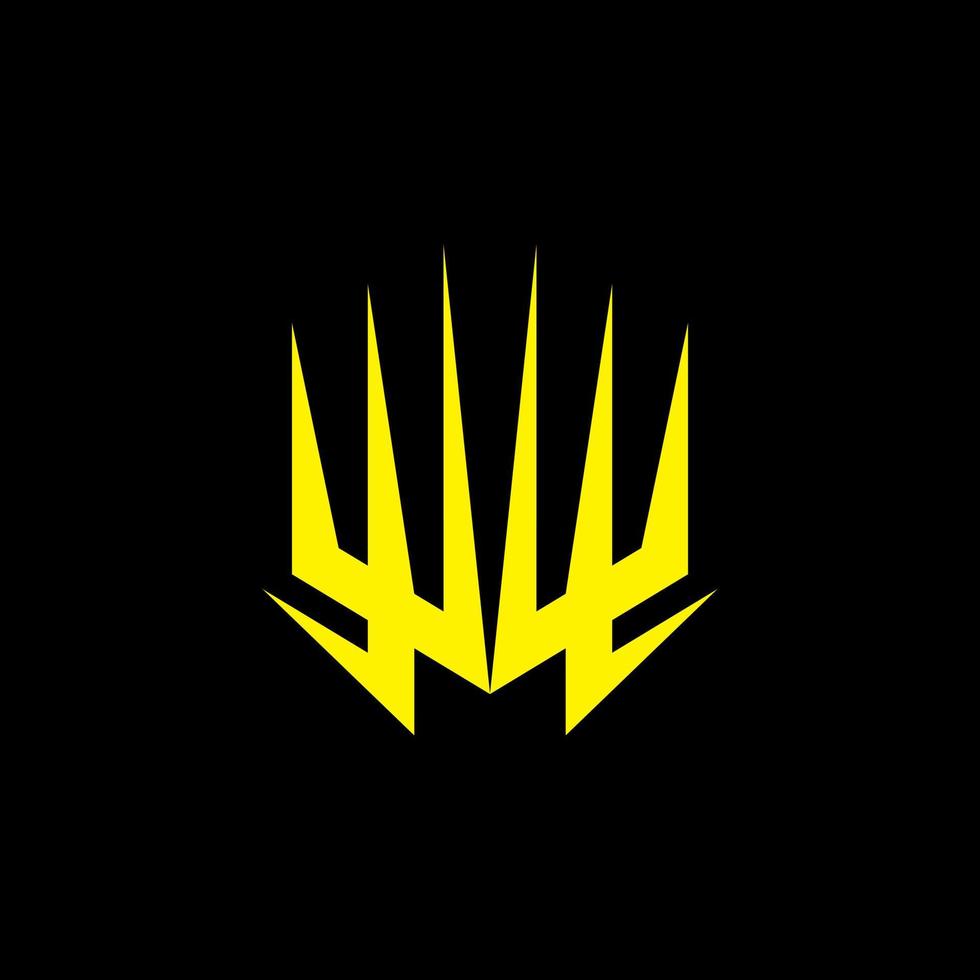 Scratch logo icon design template on dark background. vector