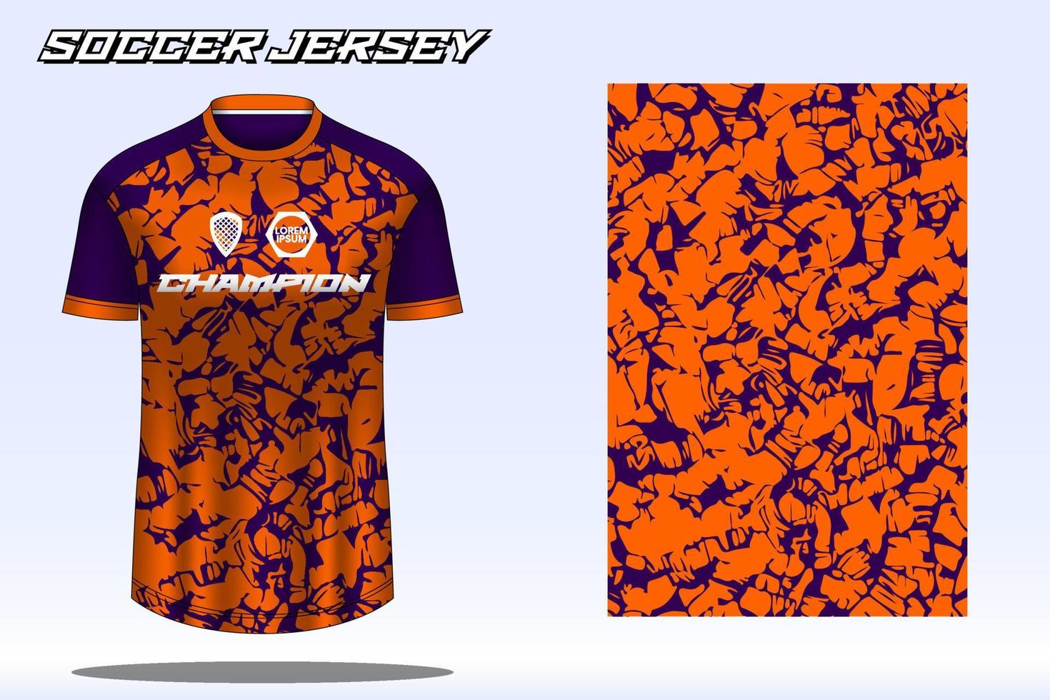 Soccer jersey sport t-shirt design mockup for football club 19511111 ...