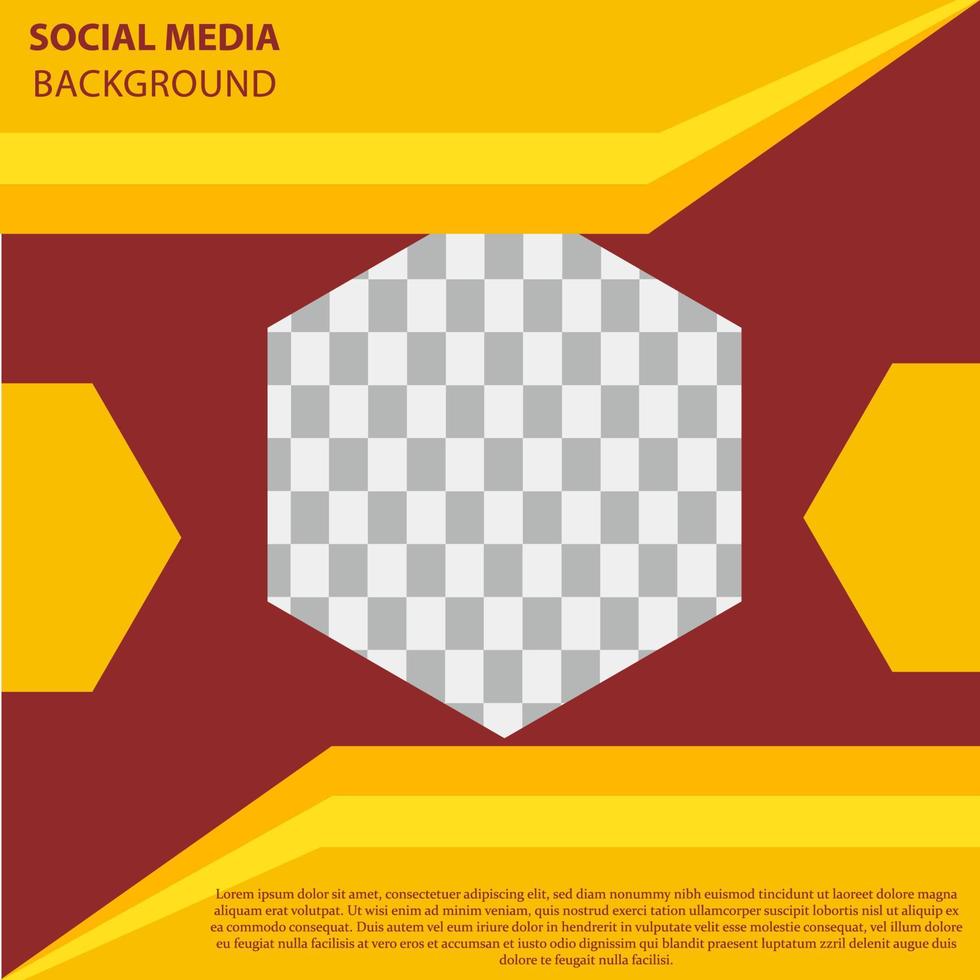 Digital business marketing banner for social media post template vector