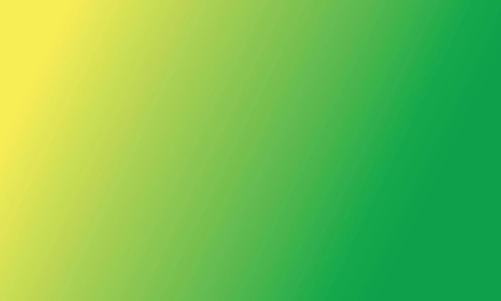 fondo abstracto. degradado de amarillo a verde vector