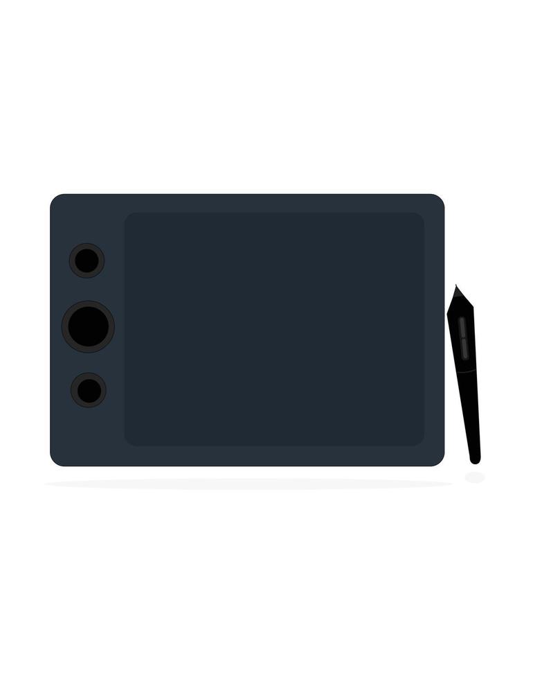 Graphic Tablet Illustration Free Vector