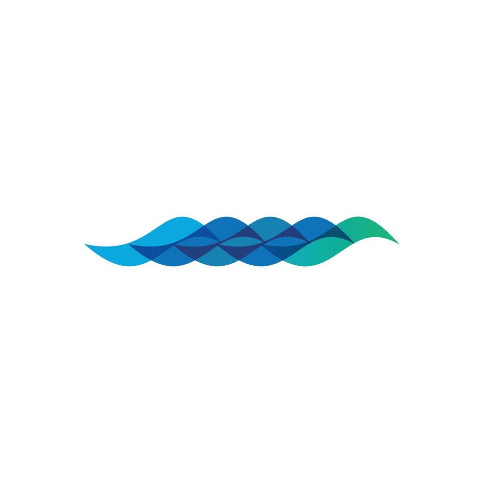 Water wave Logo vector