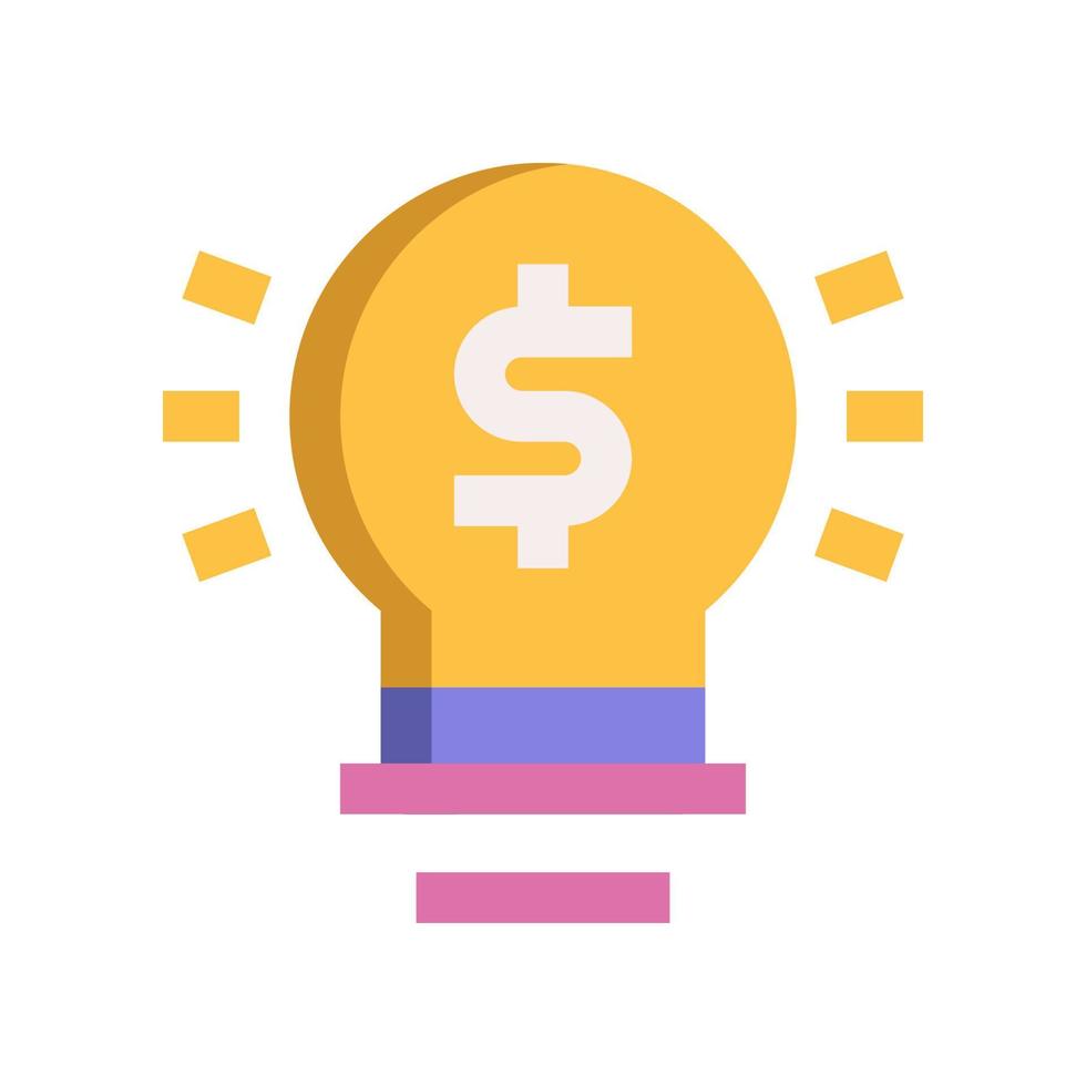 finance idea icon for your website, mobile, presentation, and logo design. vector