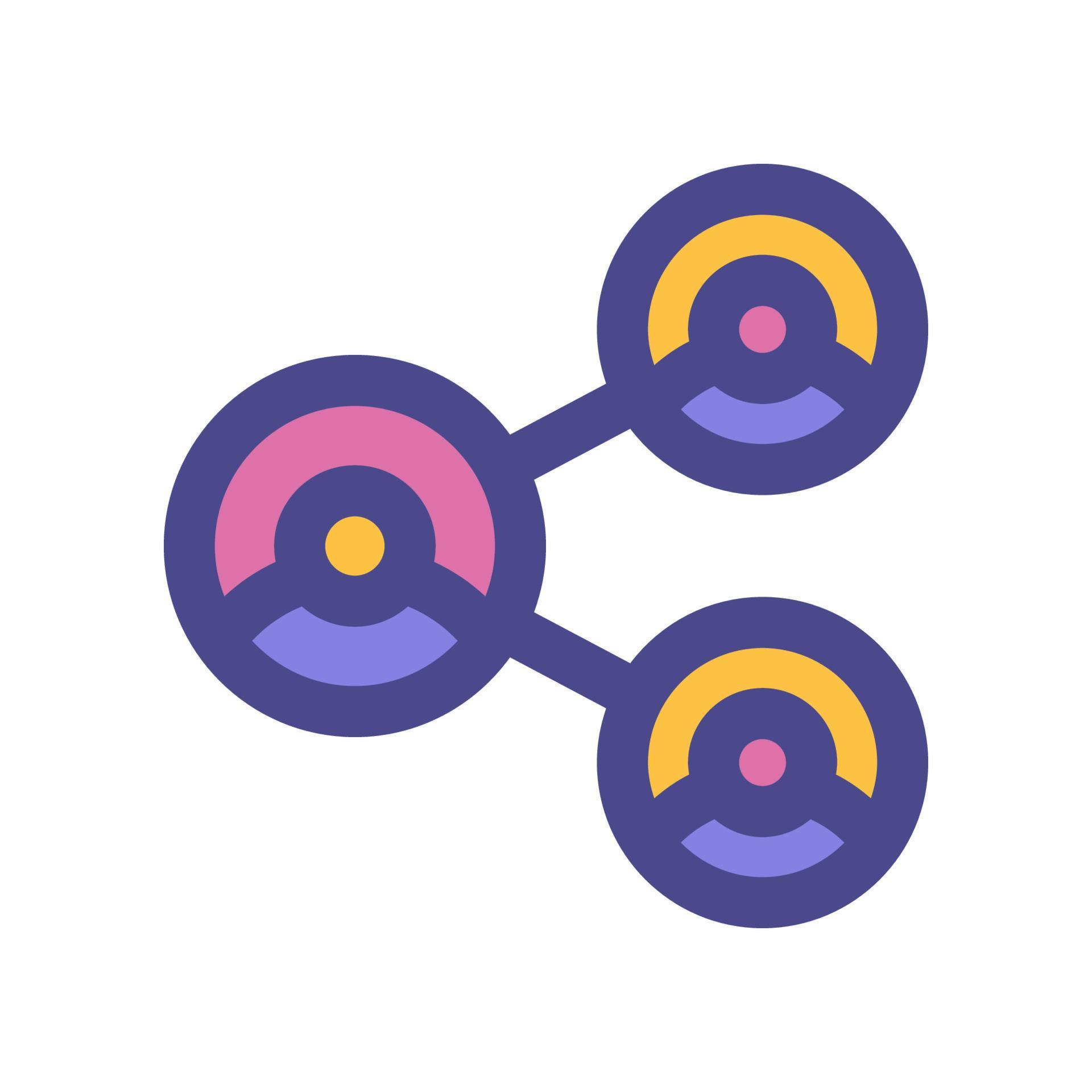 networking icon for your website, mobile, presentation, and logo design