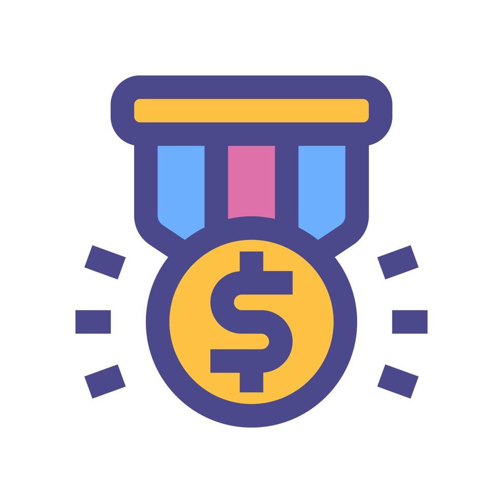 medal icon for your website, mobile, presentation, and logo design. vector