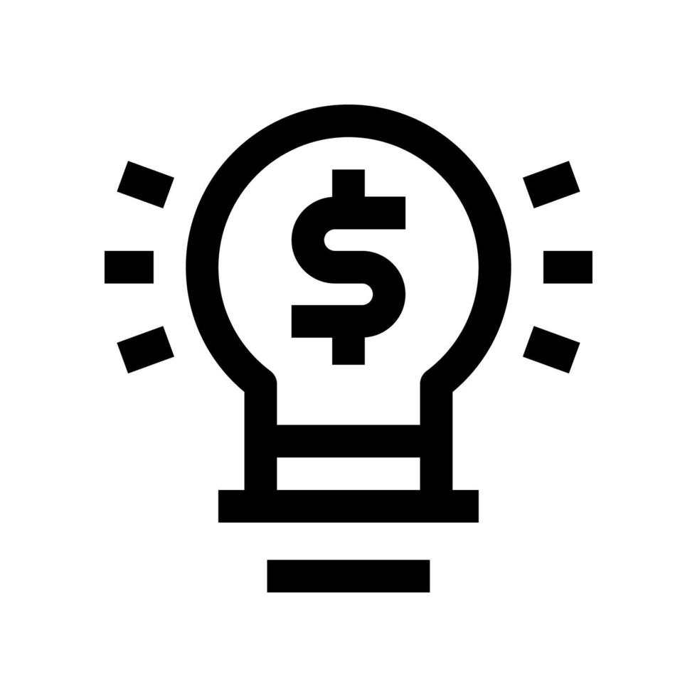 finance idea icon for your website, mobile, presentation, and logo design. vector