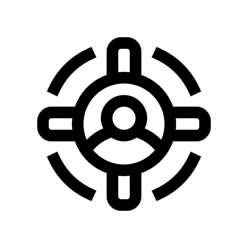 target icon for your website, mobile, presentation, and logo design. vector