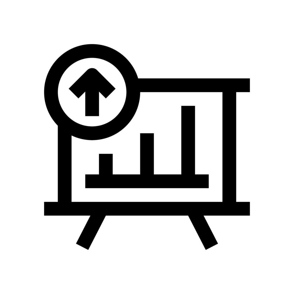 presentation icon for your website, mobile, presentation, and logo design. vector