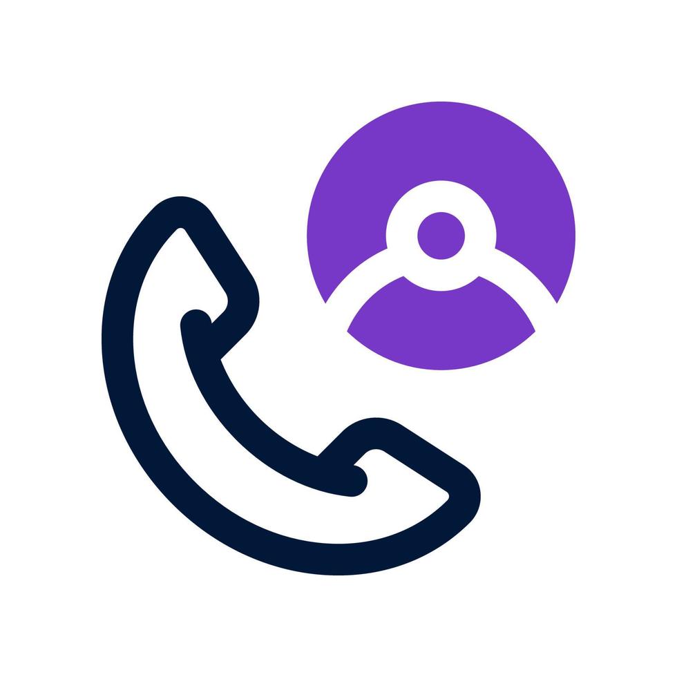 icono de llamada telefónica para su sitio web, móvil, presentación y diseño de logotipo. vector