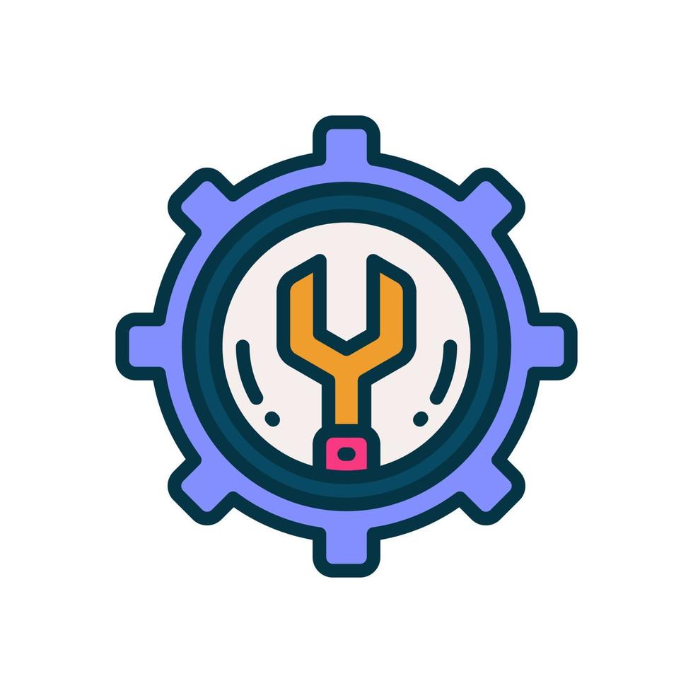 gear icon for your website, mobile, presentation, and logo design. vector