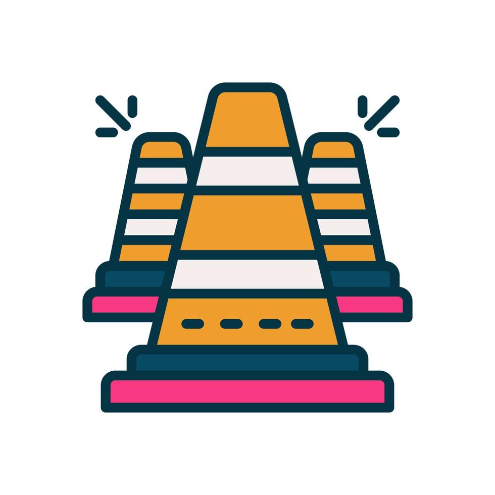 cone icon for your website, mobile, presentation, and logo design. vector