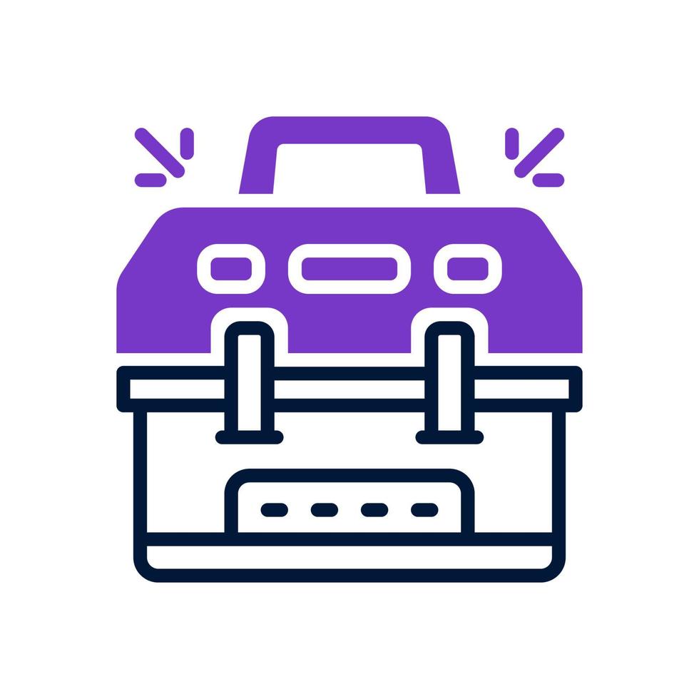 toolbox icon for your website, mobile, presentation, and logo design. vector