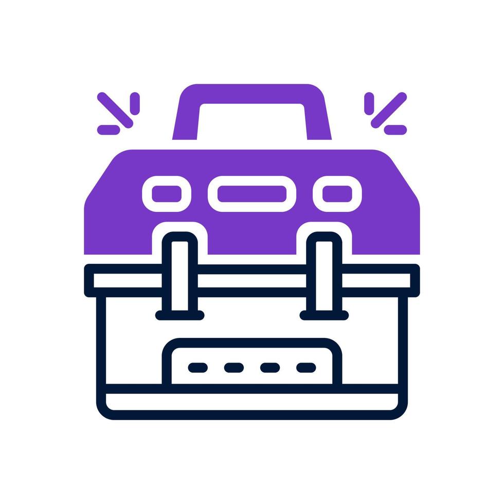 toolbox icon for your website, mobile, presentation, and logo design. vector