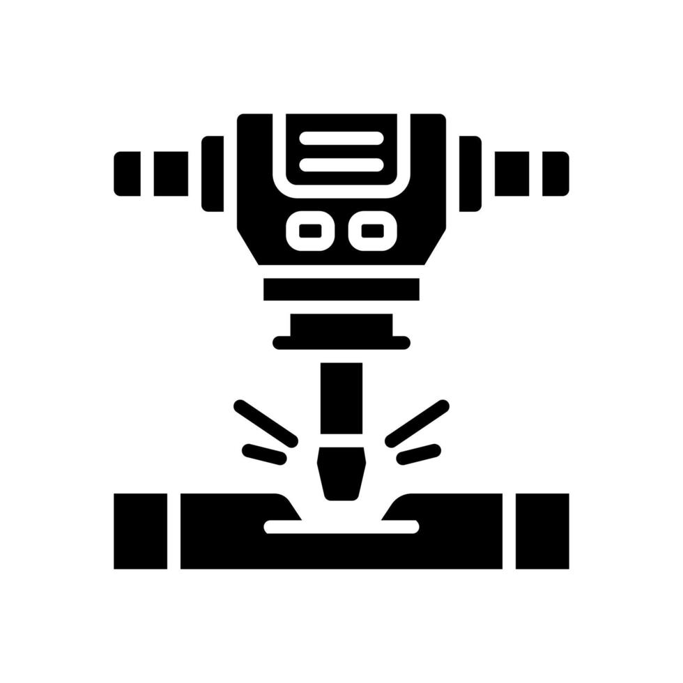 jackhammer icon for your website, mobile, presentation, and logo design. vector