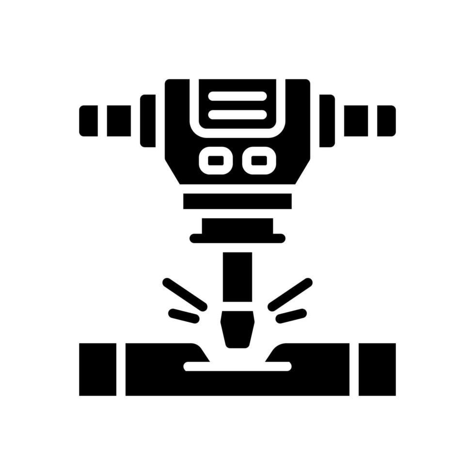 jackhammer icon for your website, mobile, presentation, and logo design. vector