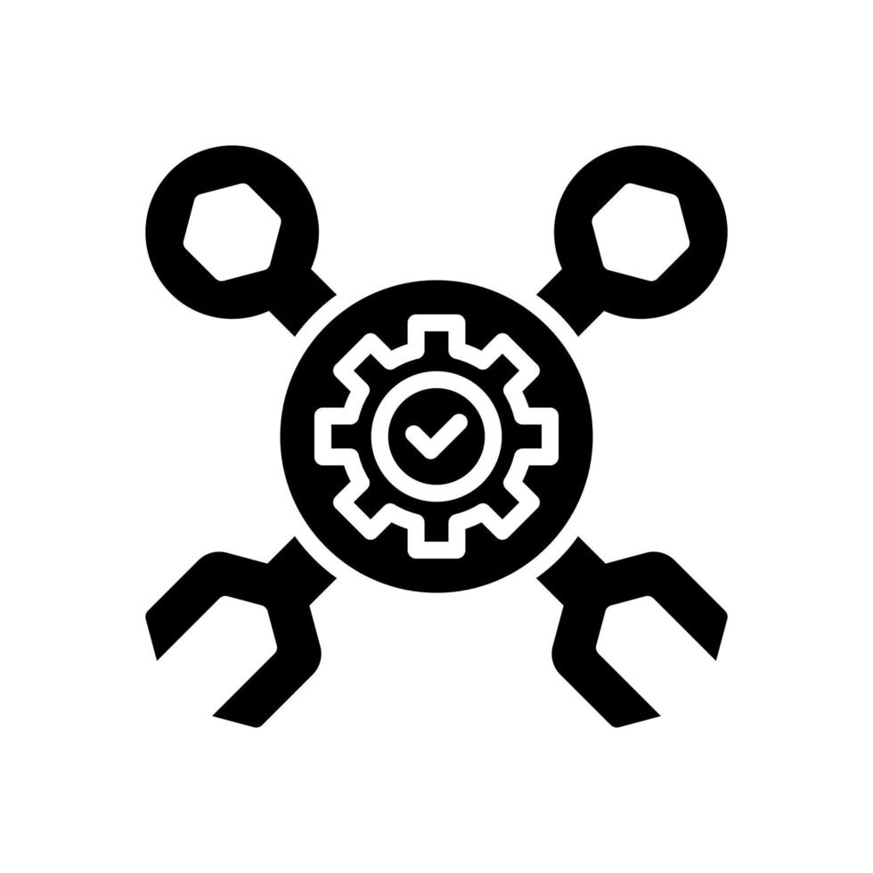 wrench icon for your website, mobile, presentation, and logo design. vector