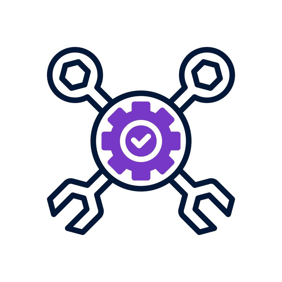 wrench icon for your website, mobile, presentation, and logo design. vector