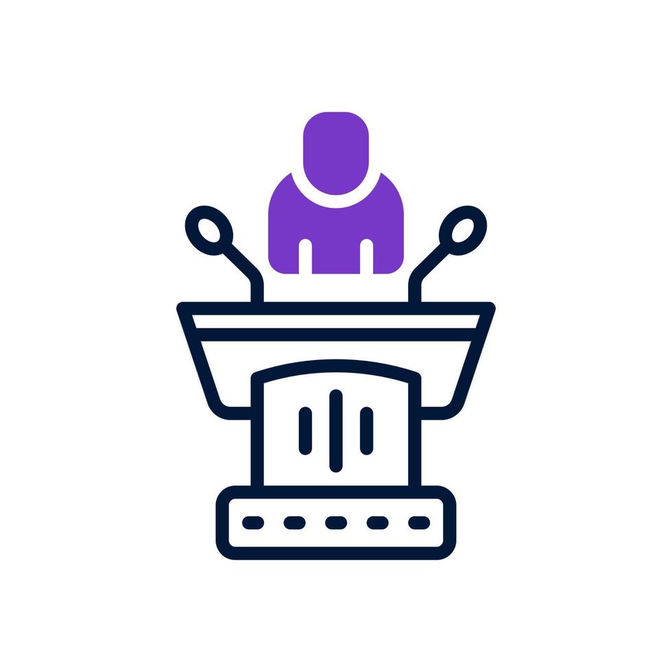 conference icon for your website, mobile, presentation, and logo design. vector