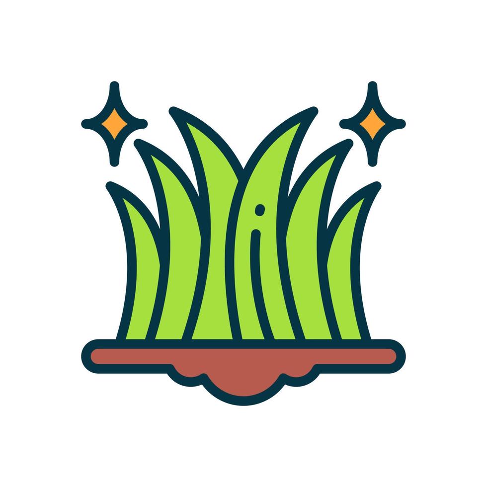 grass icon for your website, mobile, presentation, and logo design. vector