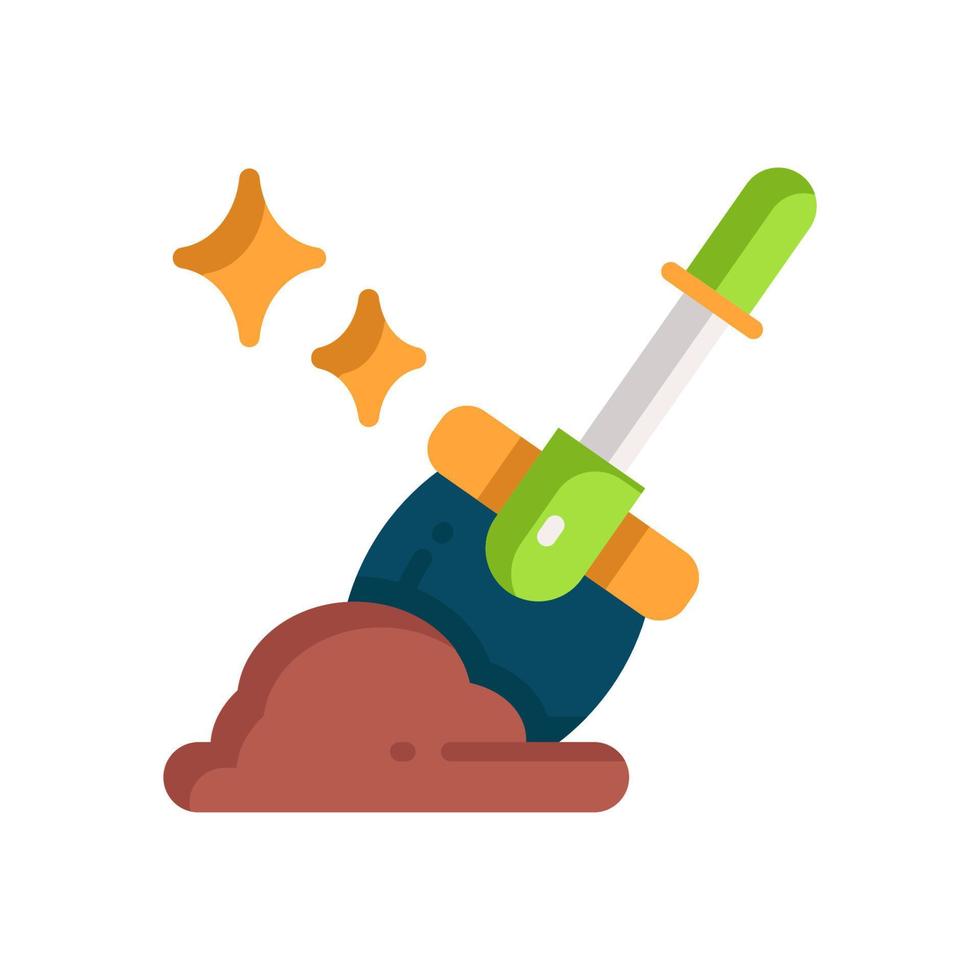 shovel icon for your website, mobile, presentation, and logo design. vector