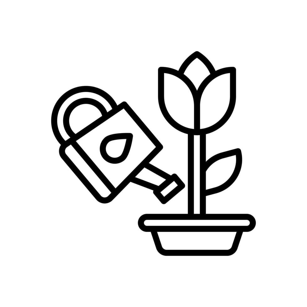 watering can icon for your website, mobile, presentation, and logo design. vector