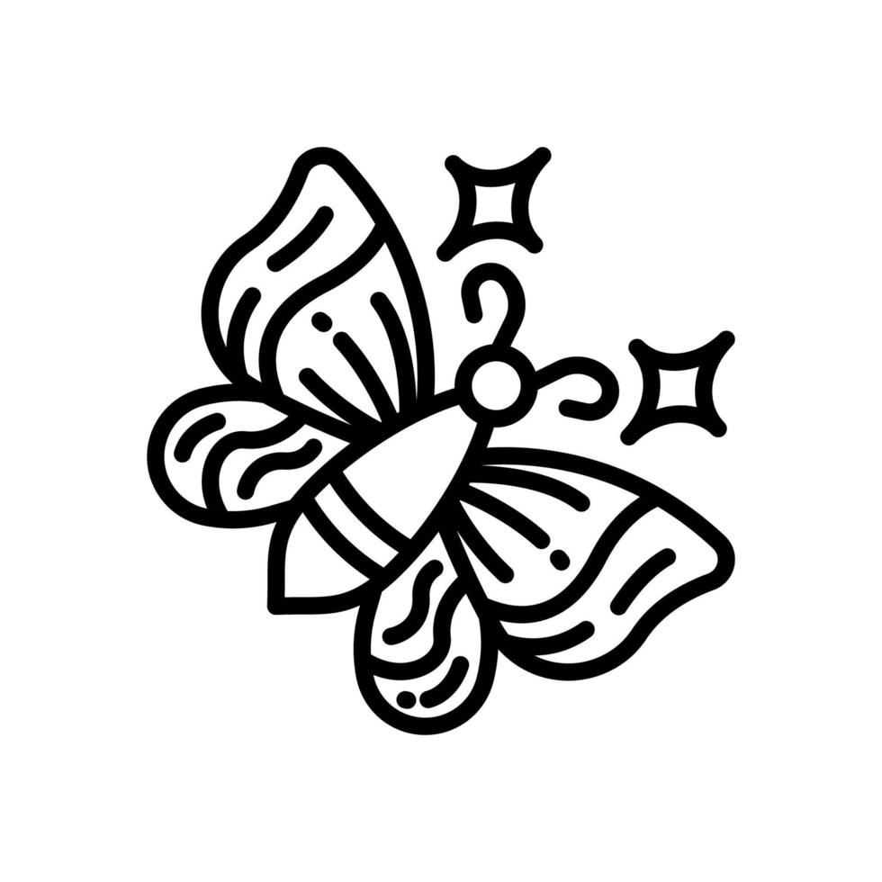 butterfly icon for your website, mobile, presentation, and logo design. vector