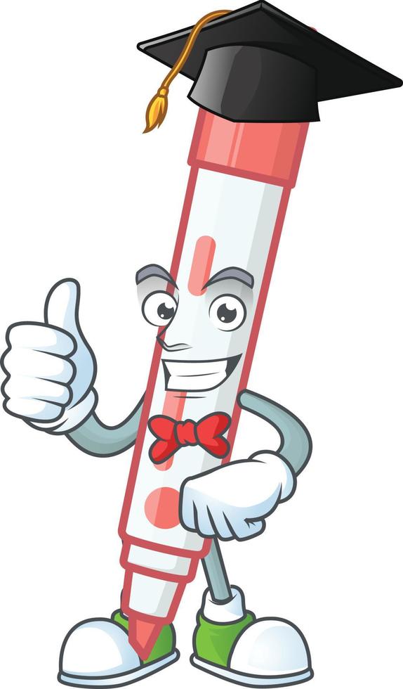 Red White Board Marker Vector