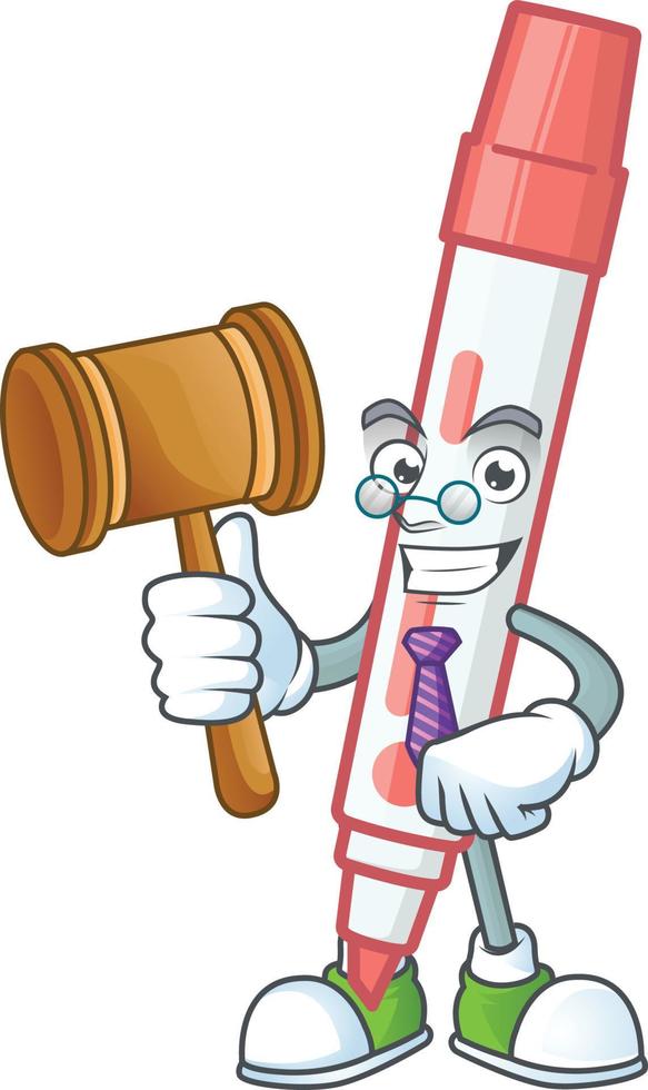 Red White Board Marker Vector