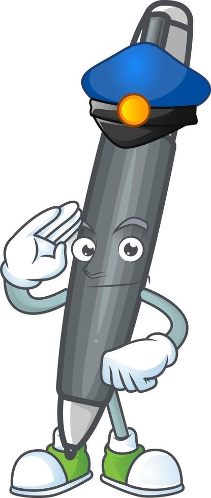 Black Ballpoint Vector