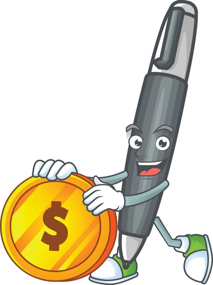 Black Ballpoint Vector