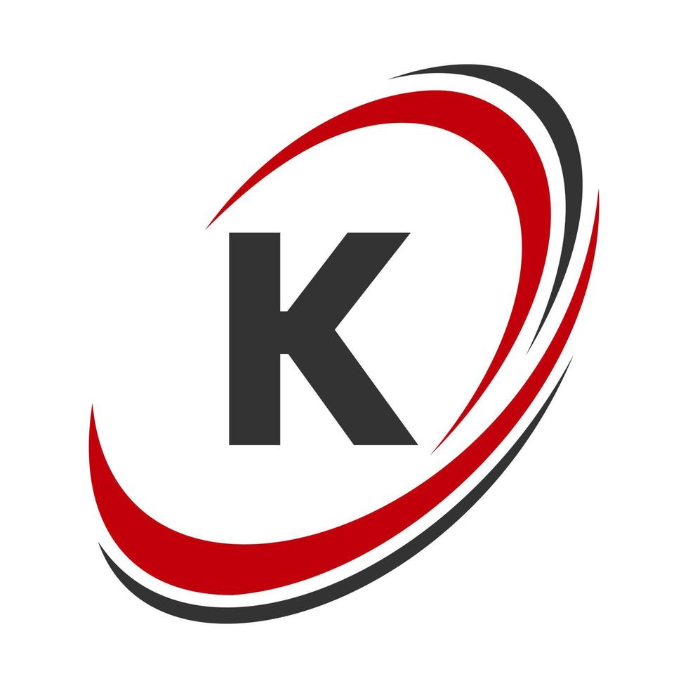 Initial Letter K Logo Company Name Simple And Modern Logotype Design 