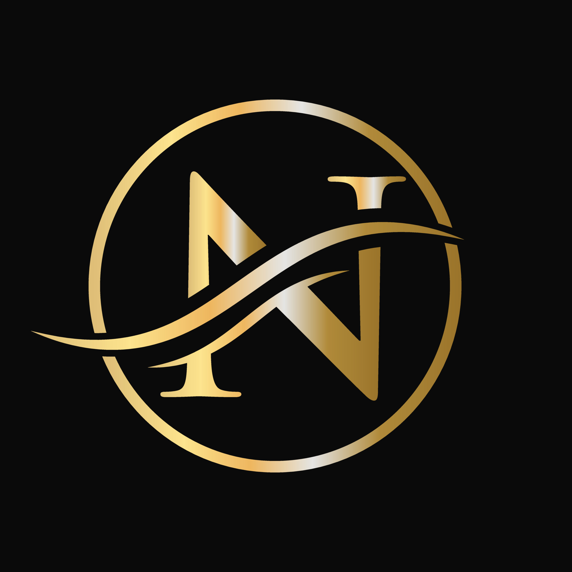 Letter N Logo Design for business and company identity with luxury concept  19514641 Vector Art at Vecteezy