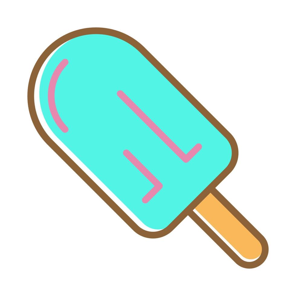 Ice cream icon logo design vector