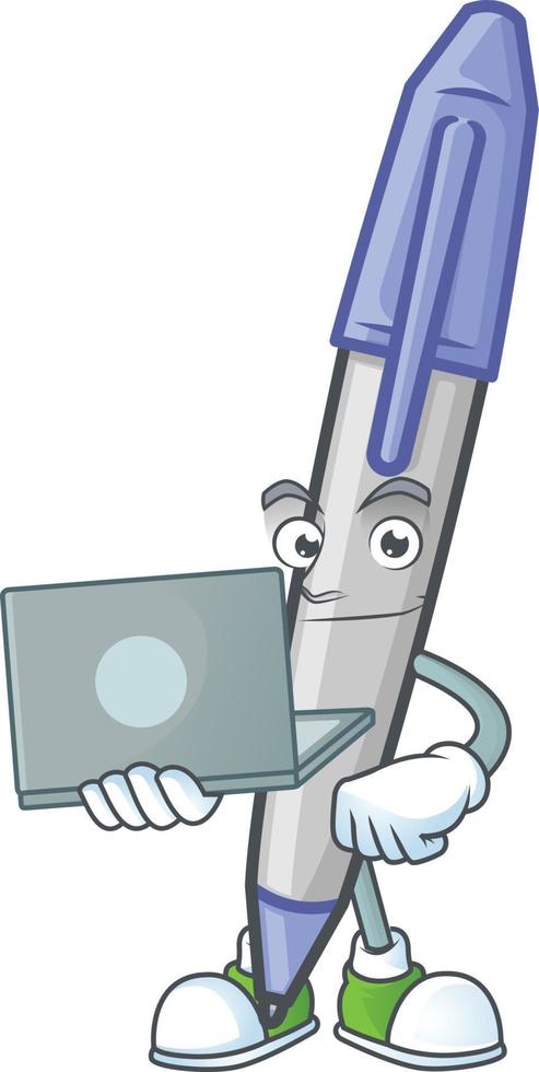 Blue Ballpoint Vector