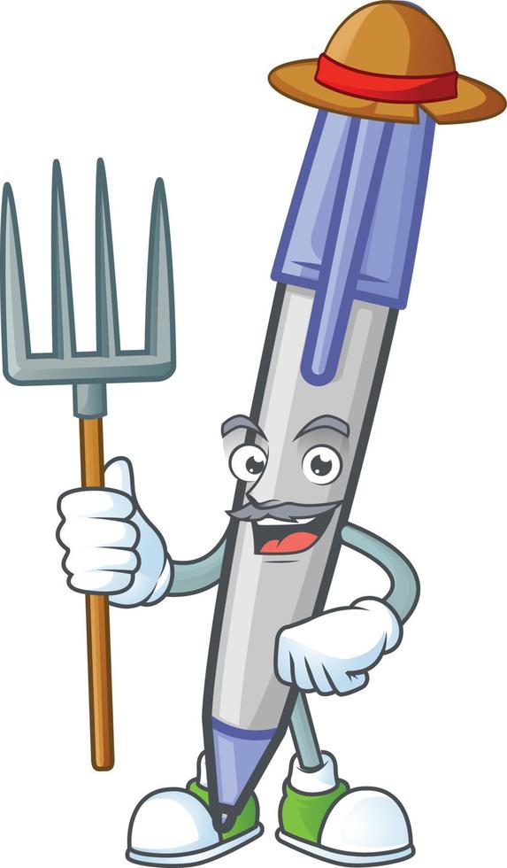 Blue Ballpoint Vector