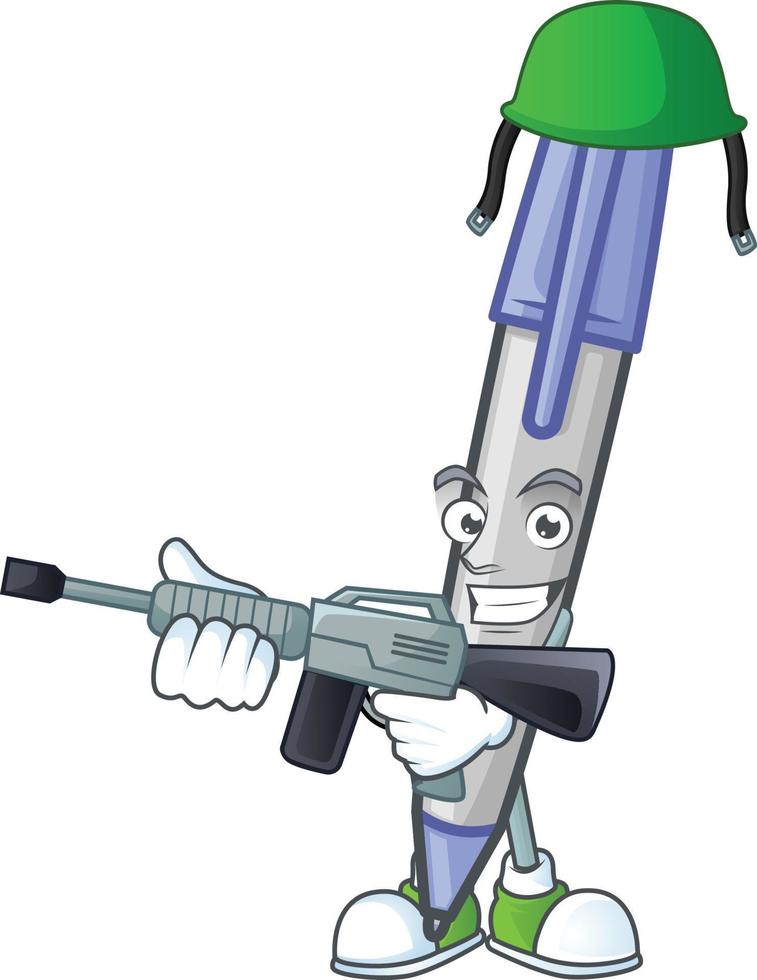 Blue Ballpoint Vector