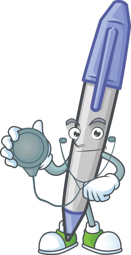 Blue Ballpoint Vector