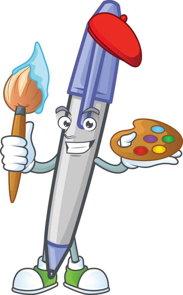 Blue Ballpoint Vector