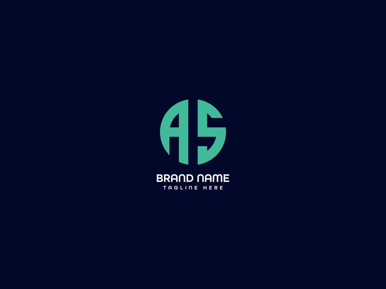 as letter logo vector
