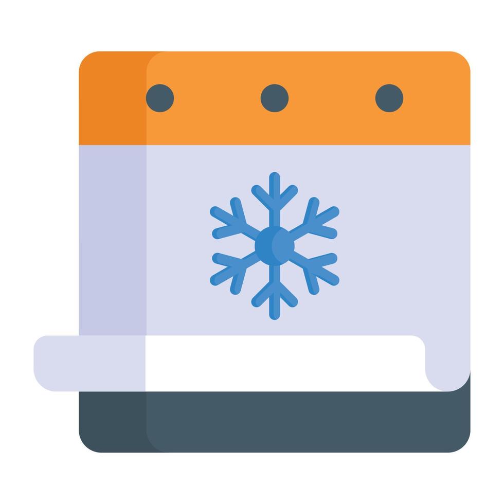 A Beautiful Vector Design Of Winter Calendar In Modern Style 19516852 a-beautiful-vector-design-of-winter-calendar-in-modern-style-19516852