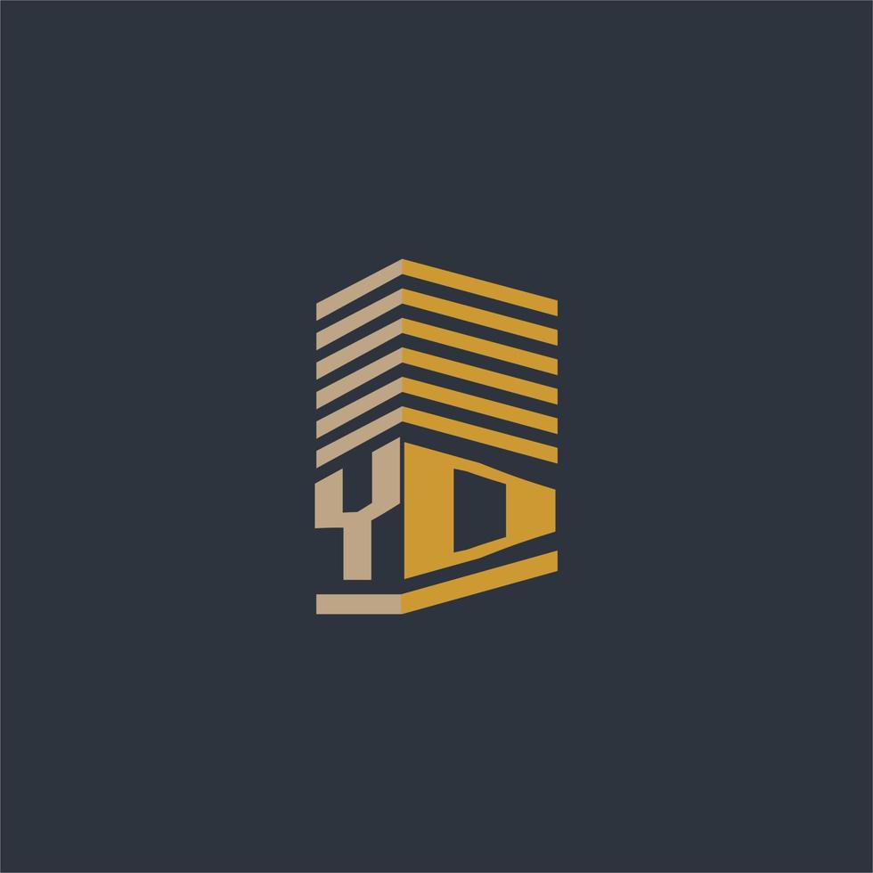 YD initial monogram real estate logo ideas 19517329 Vector Art at Vecteezy