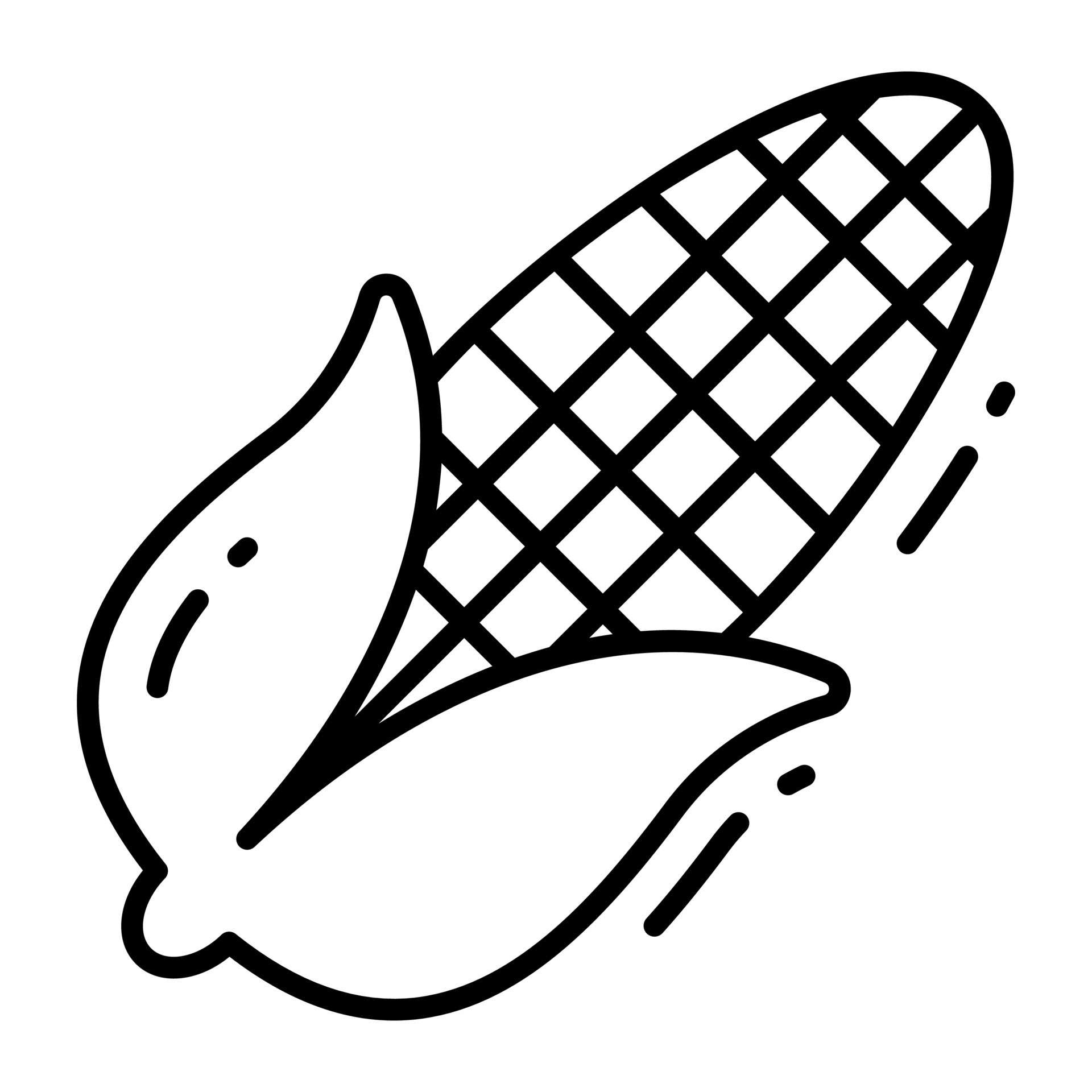 A perfectly design of corn cob vector, healthy food 19518028 Vector Art at Vecteezy