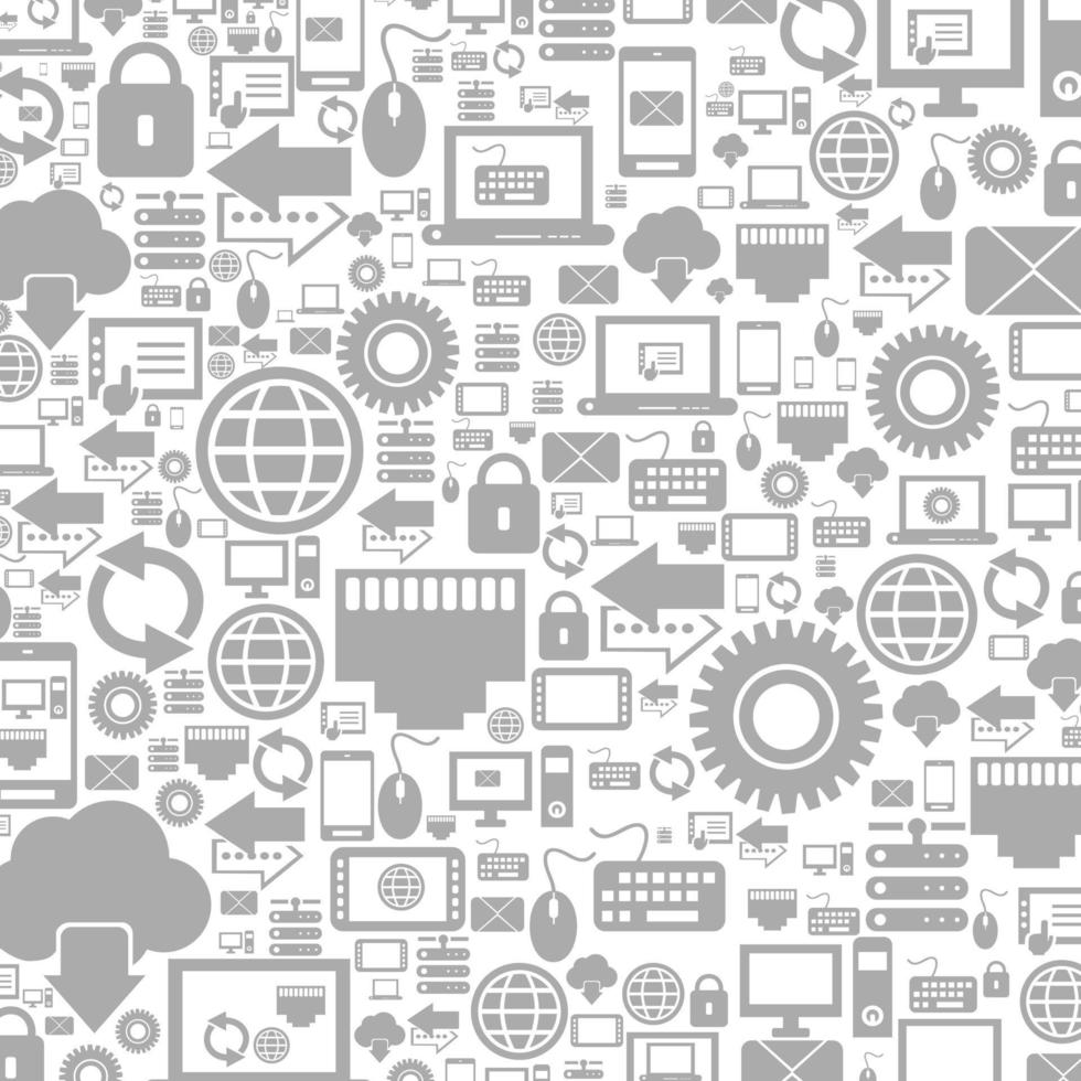 Background from computer details. A vector illustration
