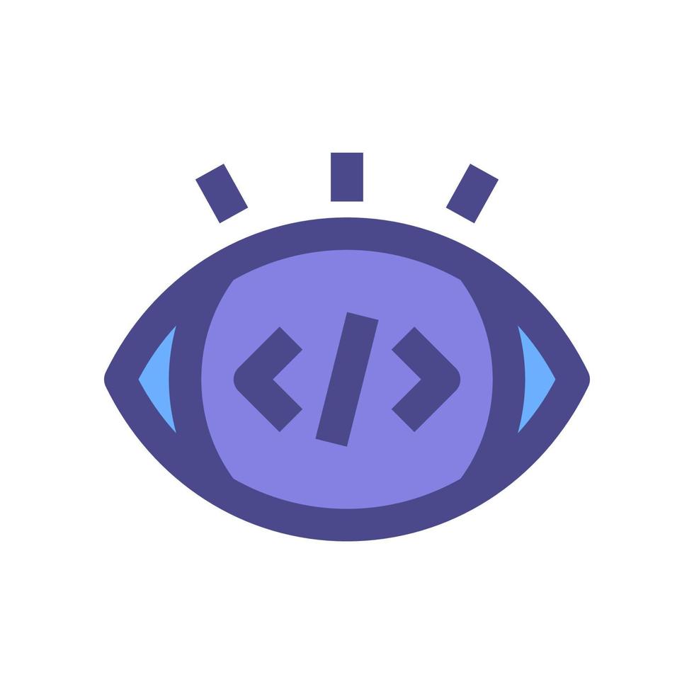 vision icon for your website, mobile, presentation, and logo design. vector