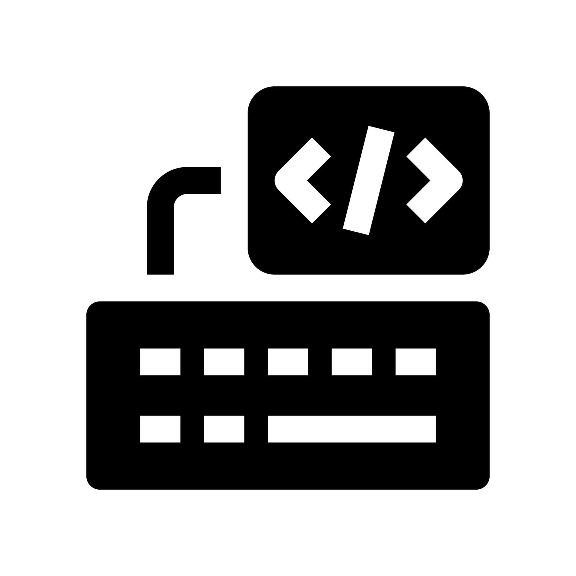 keyboard icon for your website, mobile, presentation, and logo design