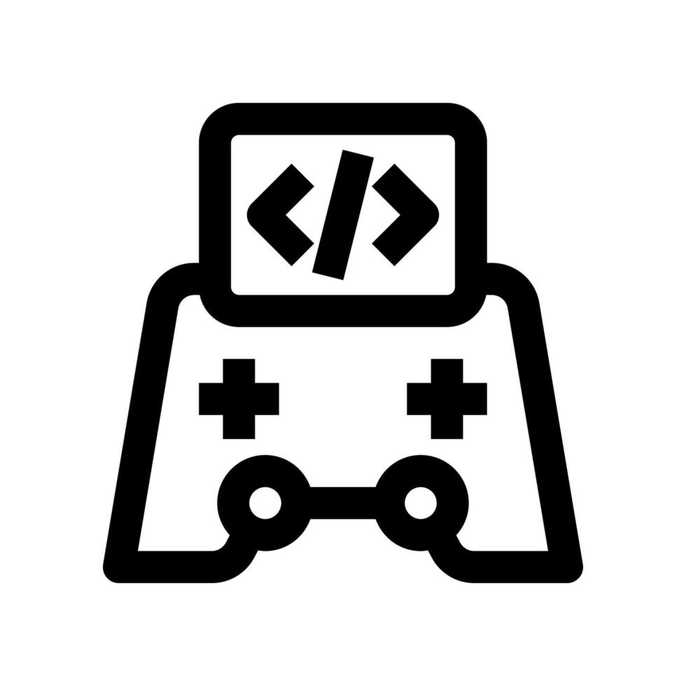 gamepad icon for your website, mobile, presentation, and logo design. vector